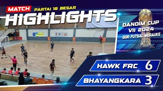 HIGHLIGHTS HAWK FRC VS BHAYANGKARA FC [upl. by Anaderol124]