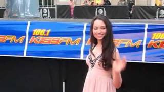 SPOTTED Jodelle Ferland arrives at Twilight Night Dallas Event [upl. by Pasadis341]