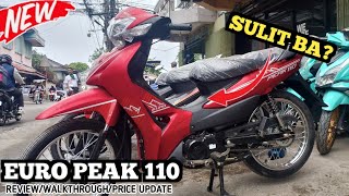 EURO PEAK 110 SULIT NGA BAALAMIN NATIN YAN automobile motorcycle viralvideos viral euromotors [upl. by Eskill333]