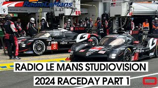 Radio Le Mans Studiovision  RACEDAY Part 1 LIVE [upl. by Cara]