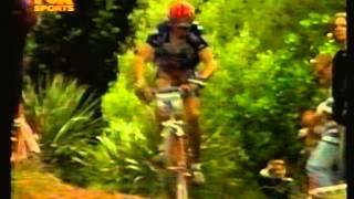 1997 MTB World Cup Wellington NZ Cadel Evans first wc win [upl. by Maurili]