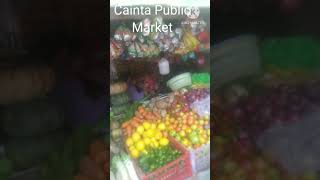 Cainta Public Market Bagyong Enteng Status Wet Market [upl. by Leaw]