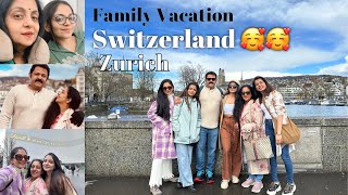 Europe Trip Reached Switzerland Sindhu Krishna [upl. by Ajnot]