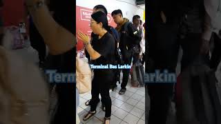 Terminal Bas Larkin terminalbaslarkin johorbahru boardingpasscounter kaunterpasmasuk [upl. by Anurb]