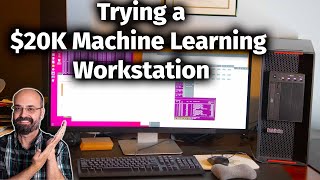 Trying Out a 20K Machine Learning Workstation The Lenovo ThinkStation P920 [upl. by Goines]