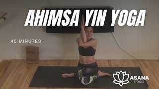 Ahimsa Yin Yoga  45minute No props required [upl. by Pearlstein]