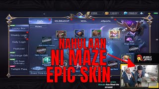 SCAM NA NGA BA ULIT  MANG HUHULA SI MAZE  1000 DIAMONDS GIVEAWAY  LUCKY BOX  SABER EPIC SKIN [upl. by Seaver]