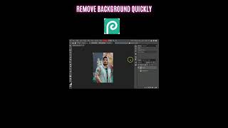 How to Remove Background in Photopea in one click l Photopea tutorials  Photopea Online Editor [upl. by Ailerua]