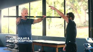 GIBBON Example Exercises for Physical Therapy Geriatric or Neurodegenerative using SlackBoard Pro [upl. by Annahsal668]