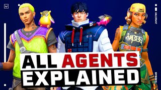 Valorant  All Agent Abilities Explained All 23 Agents [upl. by Kciredes]