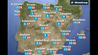 Previsión del tiempo para este miércoles 25 de octubre [upl. by Nikolia338]