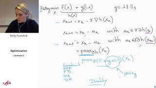 Nelly Pustelnik Optimization lecture 3 [upl. by Draw]