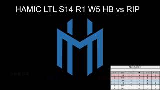 HAMIC LTL S14 R1HB vs HIP [upl. by Gan977]