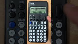 Making your Casio fx83 GT calculator give the answer as a decimal by default [upl. by Aruasor202]