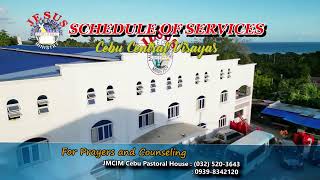 JMCIM CEBU CENTRAL VISAYAS FRIDAY OVERNIGHT SERVICE SEPTEMBER 27 2024 [upl. by Olivie864]