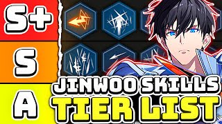 BEST SUNG JINWOO SKILLS TIER LIST UPDATED  SOLO LEVELINGARISE [upl. by Auroora802]