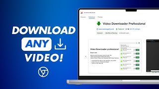 How to Download Videos for FREE from Chrome [upl. by Suzie]