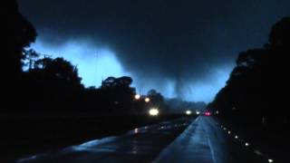 Tornado Forming  Touchdown in Edgewater Florida on December 10th 2012 [upl. by Adnovaj720]