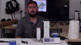 Monoprice Select Mini 3D Printer Beginners Guide Part 9  Basic prints with ABS [upl. by Zachery764]