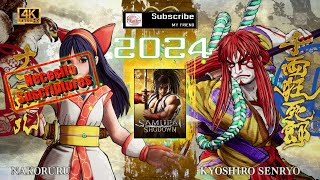 TodayNakoruru Vs Kyoshiro Senryo In Deathmatch Samurai Shodown [upl. by Ailssa440]