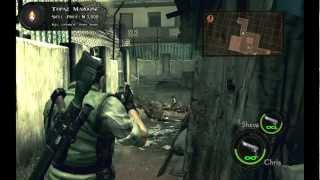 Chapter 11 Civilian Checkpoint BSAA Emblems Treasures amp Weapons Resident Evil 5 [upl. by Siger188]