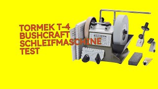 Tormek T4 Bushcraft Schleifmaschine Test KURZ amp KOMPAKT Zusammengefasst [upl. by Benioff]