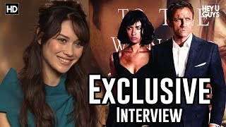 Olga Kurylenko To the Wonder Exclusive Movie Interview [upl. by Ecyob41]