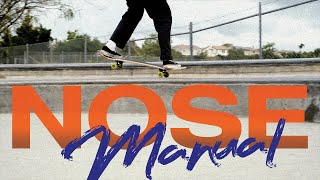 How to Nose Manual Skate tricks and tips for beginners and a good refresher course [upl. by Bachman]