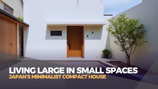 Living Large in Small Spaces Japan’s Minimalist Compact House [upl. by Eicnarf]