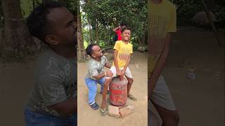 gas cylinder bharane ki competition new version🔥💨😜🤣😱😎shortvideo comedy funny funnyshorts fun [upl. by Chee799]