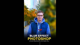 Photoshop Tutorial  Create Stunning Gaussian Blur Effects in Photoshop shorts [upl. by Adiehsar]