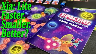 Spacers Space Adventure Board Game Xia Faster Smaller Better [upl. by Ultan]