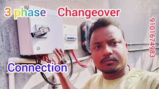 How To Install Three Phase Changeover connection Havells Switchgear Installations [upl. by Yasnil]