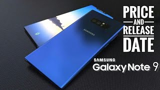 Samsung galaxy note 9 concept price specifications and release date in India [upl. by Blodget183]