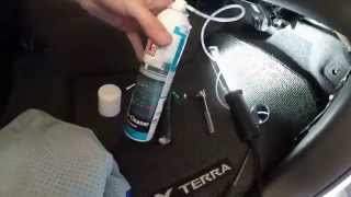 2009 Nissan Xterra Episode 7 Vlog AC Cleaning No More Gym Socks Smell [upl. by Ojyma]