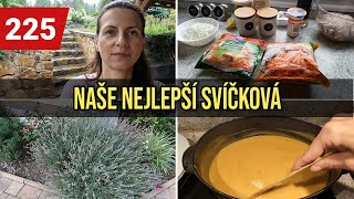 VLOG  KULIČKY Z MLETÉHO MASA VE SVÍČKOVÉ OMÁČCE  PŘEDĚLÁVÁME OHNIŠTĚ  LÍLA A JEŽEK😄 [upl. by Cavanagh]