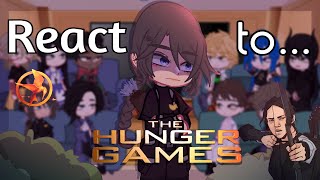 fandoms react to the hunger games 110 avance 🕯🎪 [upl. by Turne901]