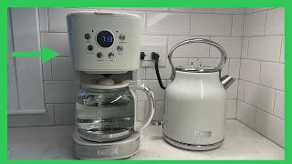 HADEN 12Cup Coffee Maker Review Stylish Programmable and Perfect for Any Kitchen [upl. by Kliman748]