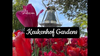 Keukenhof Flower Gardens 2024 Preview [upl. by Mahla]