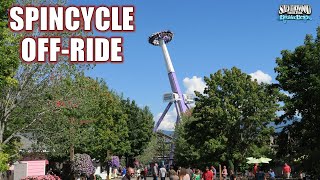 SpinCycle OffRide Footage Silverwood SBF Inverting Frisbee  NonCopyright [upl. by Ainavi]