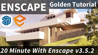 How To Render In ENSCAPE For SketchUp  Complete Guide [upl. by Anom]