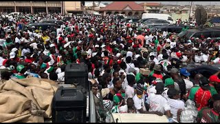 WOW KUMASI IS BOILING MASSIVELY AS JOHN DRAMANI MAHAMA VICTORY HEALTH WALK TOOK OVER IN ASHANTI REG [upl. by Trimble138]