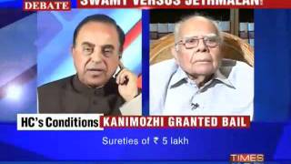 Ram Jethmaani openly admires Dr Subramanian Swamy [upl. by Eniretak]