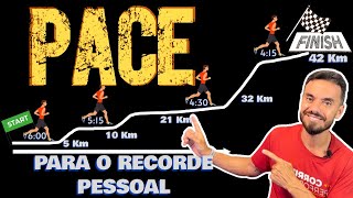 A MELHOR ESTRATÉGIA DE PACE PARA TER SUCESSO NA MARATONA e não quebrar [upl. by Rofotsirk]