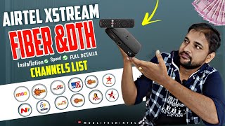 Airtel Xstream Fiber and dth plans  Best DTH and Internet Plans  In telugu by Mouli [upl. by Adlesirg]