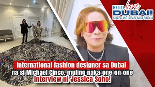 Jessica Soho’s oneonone interview with Michael Cinco  Kapuso Mo Jessica Soho [upl. by Hardin]