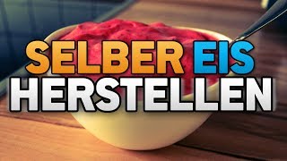 SELBER EIS herstellen Lecker amp Einfach  RL Video  CraftingPat [upl. by Aetnahs539]