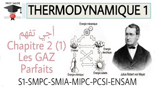 5 Thermodynamique  Chapitre 2 les gaz parfait  généralités partie 1 S1 SMPC SMIA MPSI PCSI ENSAM [upl. by Aikim]