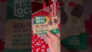 Made with Local Festive Fudge Chip bar tastetest 🎄 eating food snack foodies foodlover [upl. by Abehsat]