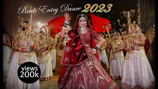 Bride Entry Dance  Indian Wedding 2022  Dance Performance  Palki main hoke sawar chali re [upl. by Alrick]